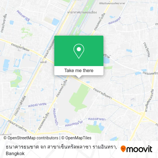 ธนาคารธนชาต จก สาขาเซ็นทรัลพลาซา รามอินทรา map