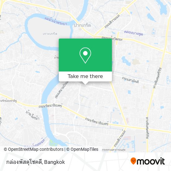 กล่องพัสดุโชคดี map