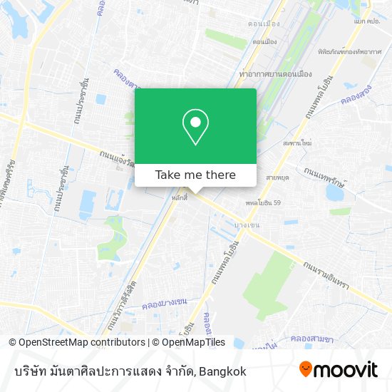 บริษัท มันตาศิลปะการแสดง จำกัด map