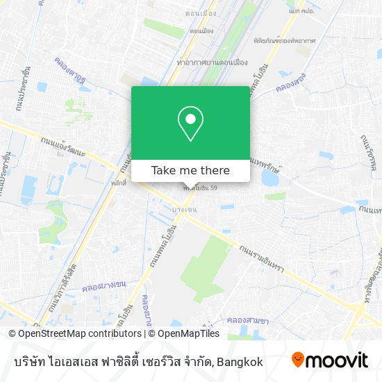 บริษัท ไอเอสเอส ฟาซิลิตี้ เซอร์วิส จำกัด map