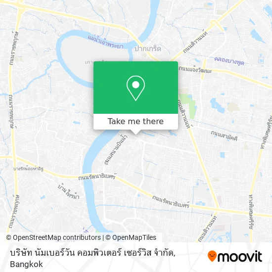 บริษัท นัมเบอร์วัน คอมพิวเตอร์ เซอร์วิส จำกัด map