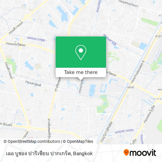 เลอ บูชอง ปาริเซียน ปากเกร็ด map