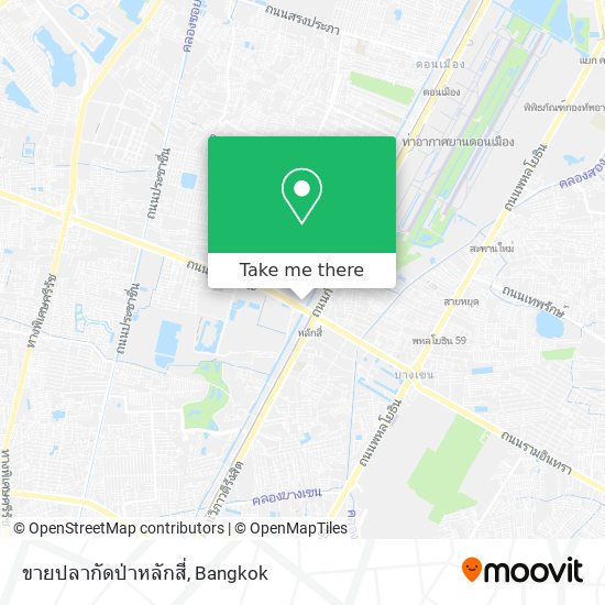ขายปลากัดป่าหลักสี่ map