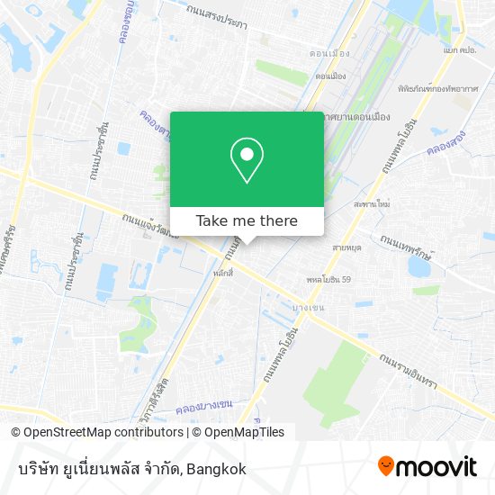 บริษัท ยูเนี่ยนพลัส จำกัด map