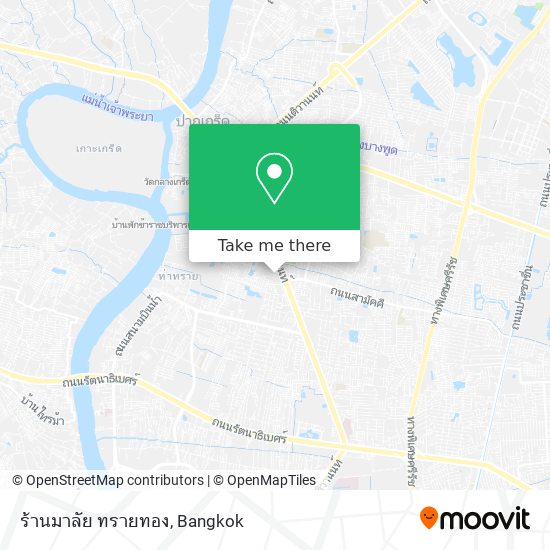 ร้านมาลัย ทรายทอง map