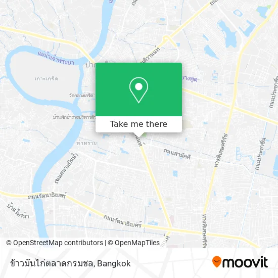 ข้าวมันไก่ตลาดกรมชล map