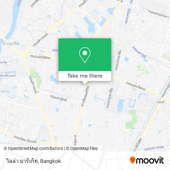 วิลล่า มาร์เก็ท map