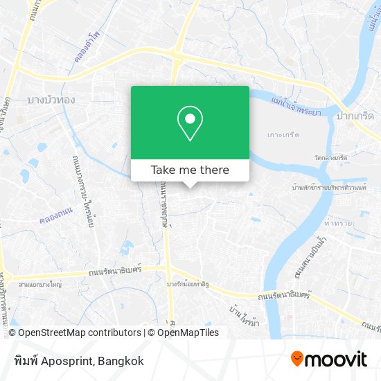 พิมพ์ Aposprint map