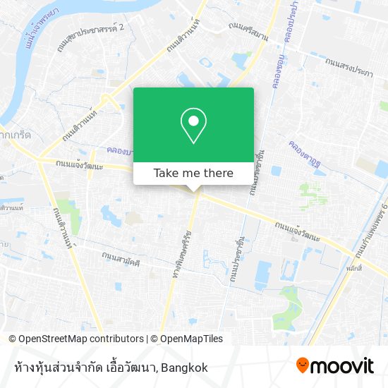 ห้างหุ้นส่วนจำกัด เอื้อวัฒนา map