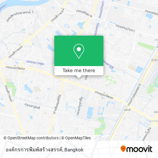 องค์กรการพิมพ์สร้างสรรค์ map