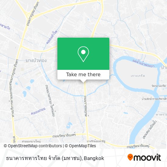 ธนาคารทหารไทย จํากัด (มหาชน) map