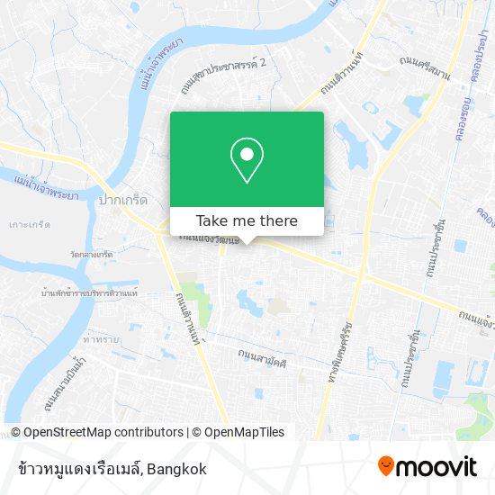 ข้าวหมูแดงเรือเมล์ map