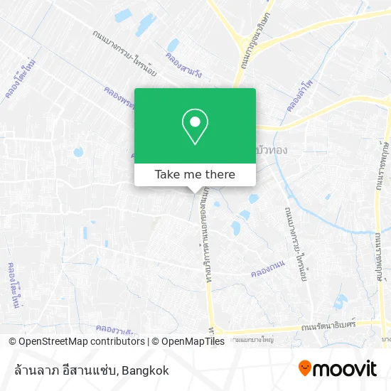 ล้านลาภ อีสานแซ่บ map