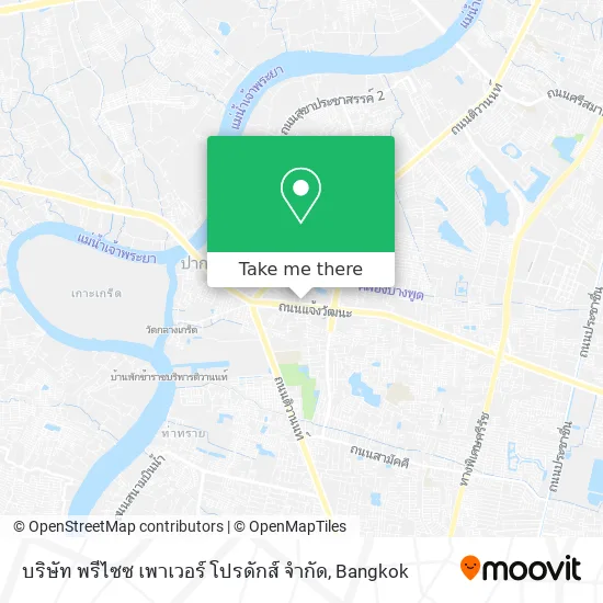 บริษัท พรีไซซ เพาเวอร์ โปรดักส์ จำกัด map