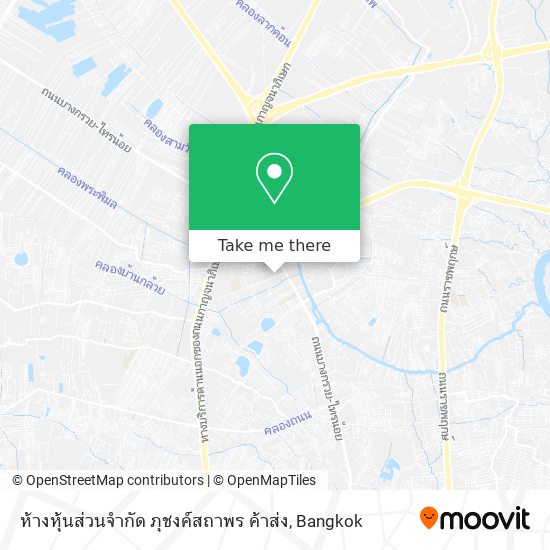 ห้างหุ้นส่วนจำกัด ภุชงค์สถาพร ค้าส่ง map