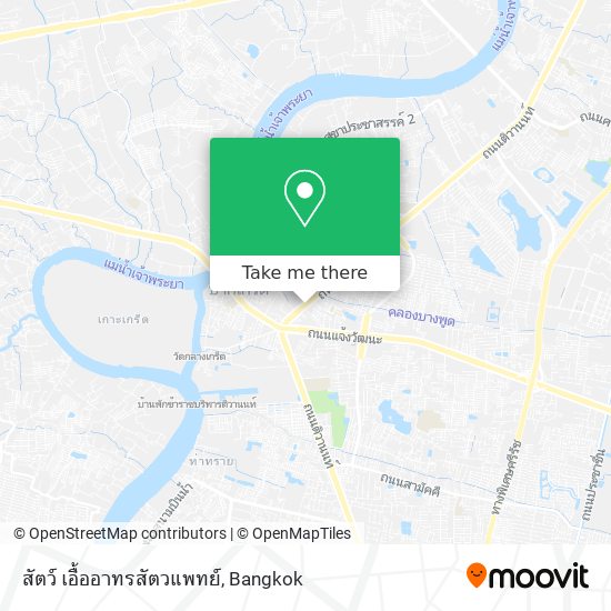 สัตว์ เอื้ออาทรสัตวแพทย์ map