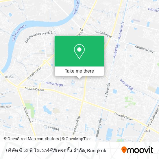 บริษัท พี เค พี โอเวอร์ซีส์เทรดดิ้ง จำกัด map