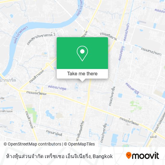 ห้างหุ้นส่วนจำกัด เทร็ชเชอ เอ็นจิเนียริ่ง map