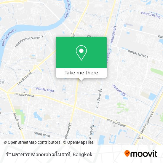 ร้านอาหาร Manorah มโนราห์ map