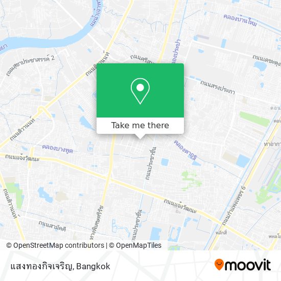 แสงทองกิจเจริญ map