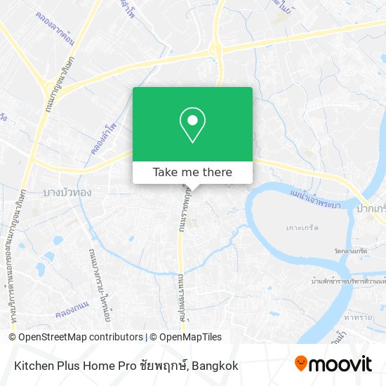 Kitchen Plus Home Pro ชัยพฤกษ์ map