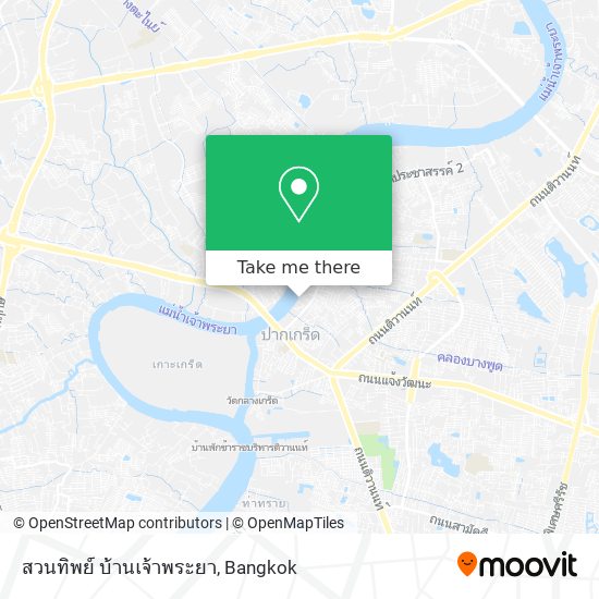 สวนทิพย์ บ้านเจ้าพระยา map