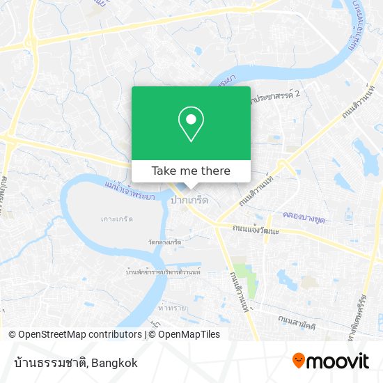 บ้านธรรมชาติ map