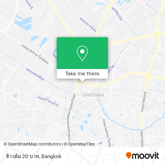 ข้าวต้ม 20 บาท map