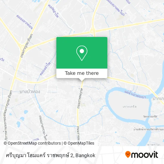ศรีบุญมา โฮมแคร์ ราชพฤกษ์ 2 map