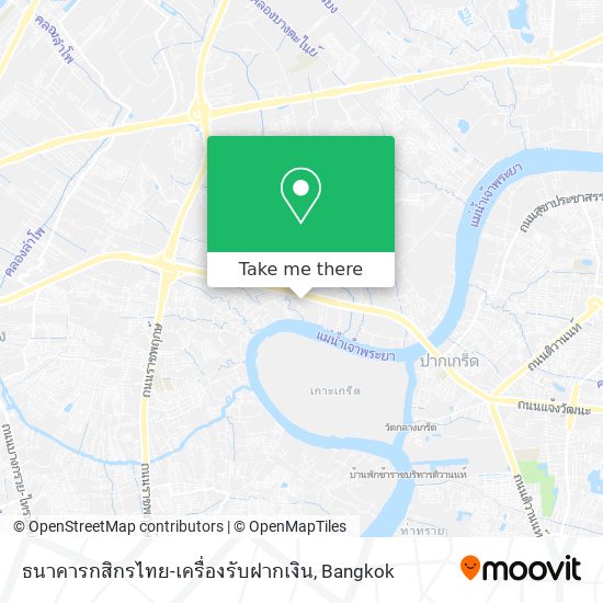 ธนาคารกสิกรไทย-เครื่องรับฝากเงิน map