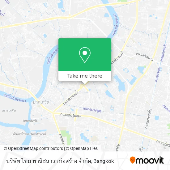บริษัท ไทย พานิชนาวา ก่อสร้าง จำกัด map