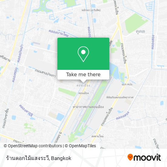 ร้านดอกไม้แสงระวี map