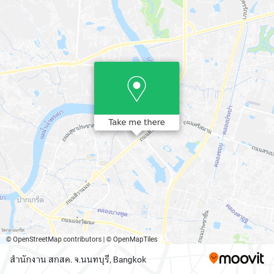 สำนักงาน สกสค. จ.นนทบุรี map
