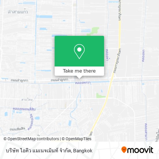 บริษัท ไอคิว แมเนจเม้นท์ จำกัด map
