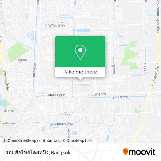 รอยสักไทยโดยหนิง map
