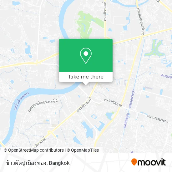 ข้าวผัดปูเมืองทอง map