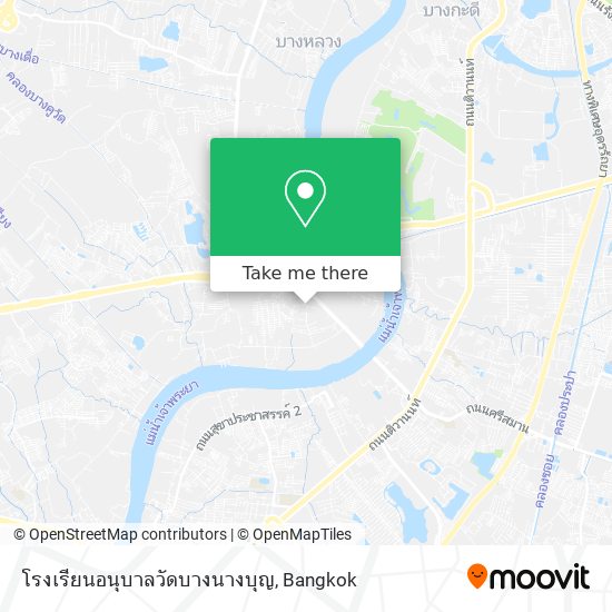 โรงเรียนอนุบาลวัดบางนางบุญ map