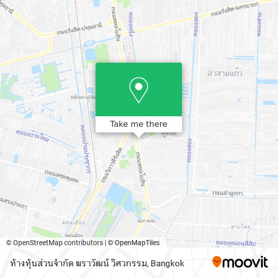 ห้างหุ้นส่วนจำกัด ฆราวัฒน์ วิศวกรรม map