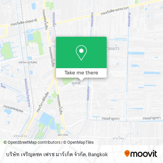 บริษัท เจริญดชค เฟรช มาร์เก็ต จำกัด map