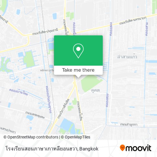 โรงเรียนสอนภาษาเกาหลียอนฮวา map