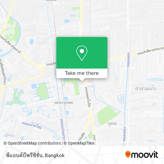 พีแอนด์บีพรีซิชั่น map
