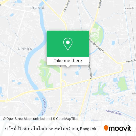 บ.โซนี่ดีไวซ์เทคโนโลยีประเทศไทยจำกัด map