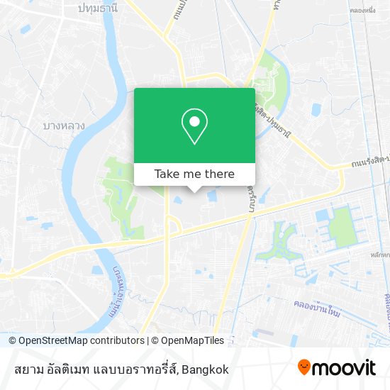 สยาม อัลติเมท แลบบอราทอรี่ส์ map