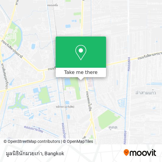 มูลนิธินักมวยเก่า map