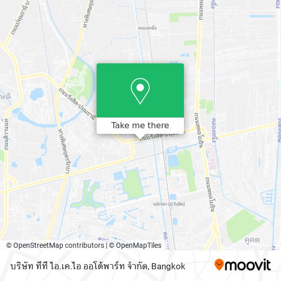 บริษัท ทีที ไอ.เค.ไอ ออโต้พาร์ท จำกัด map