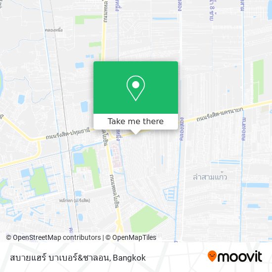 สบายแฮร์ บาเบอร์&ซาลอน map