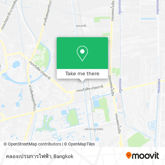 คลองเปรมการไฟฟ้า map