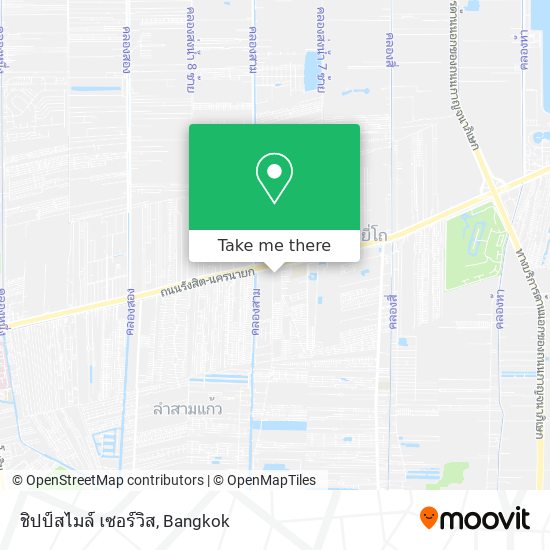 ชิปป์สไมล์ เซอร์วิส map