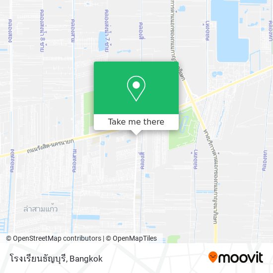 โรงเรียนธัญบุรี map
