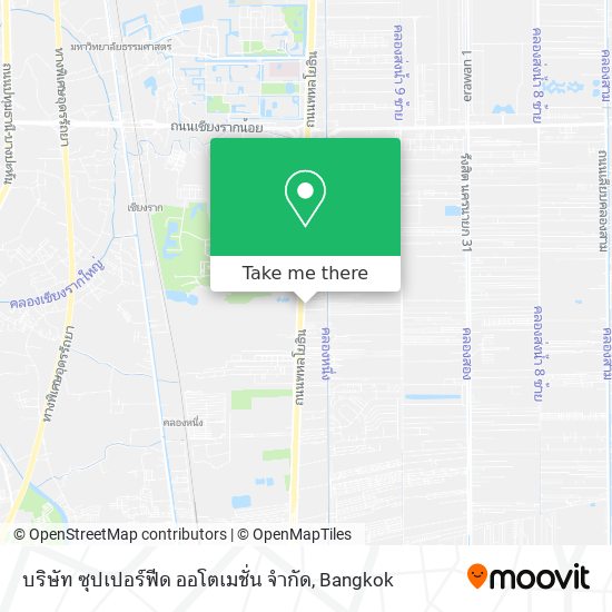 บริษัท ซุปเปอร์ฟีด ออโตเมชั่น จำกัด map